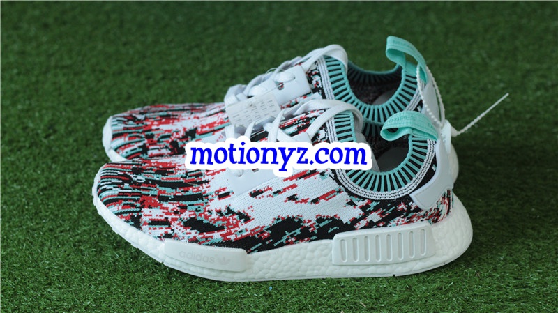 Real Boost SNSxAdidas NMD R1 Datamosh